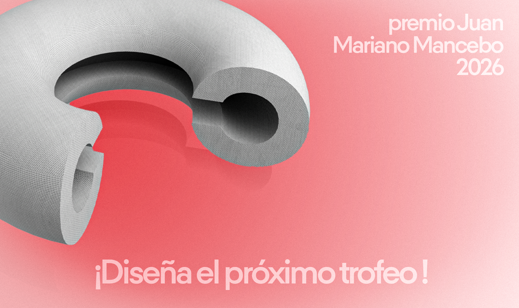 Concurso de diseño del trofeo JMM 2026 